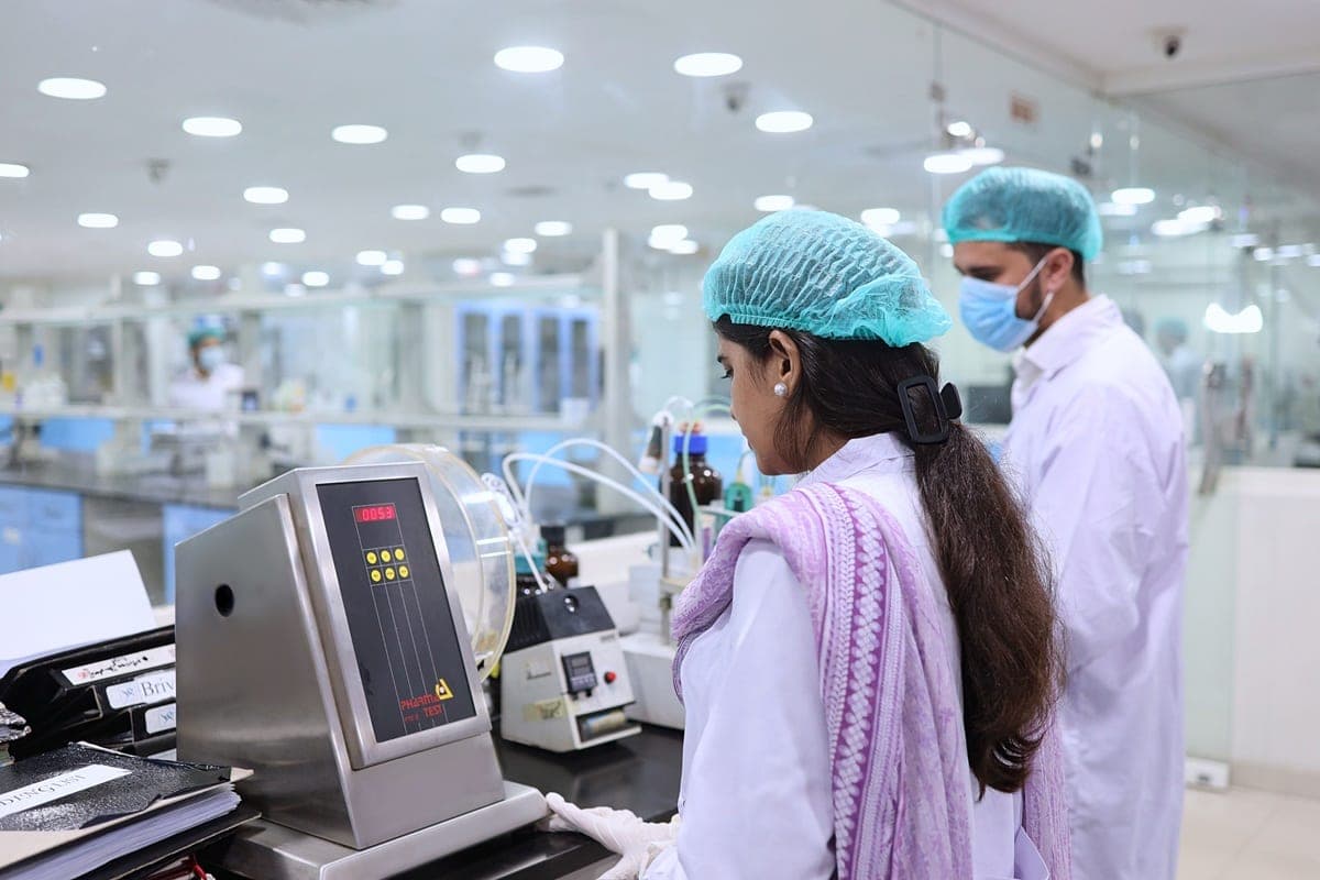 Quality testing lab