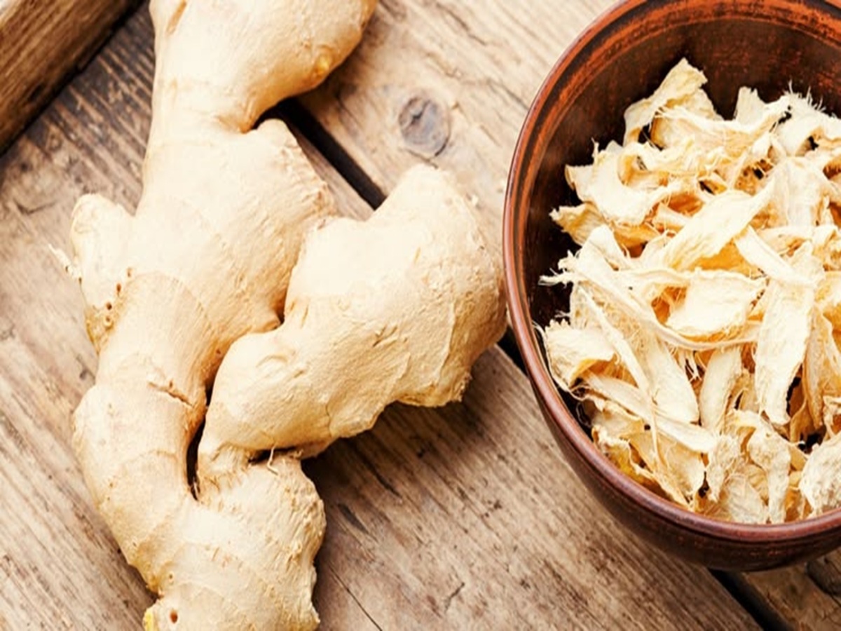 Dehydrated ginger